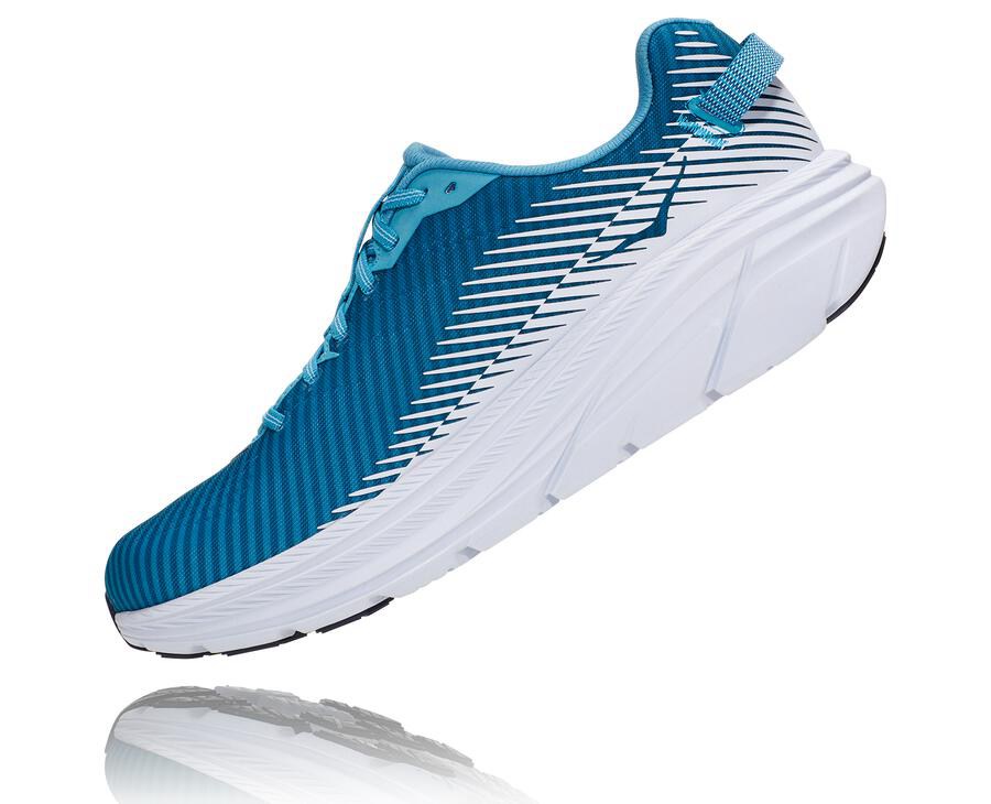 Tenis Hoka One One Hombre Azules/Blancos - Rincon 2 - GAQF52078